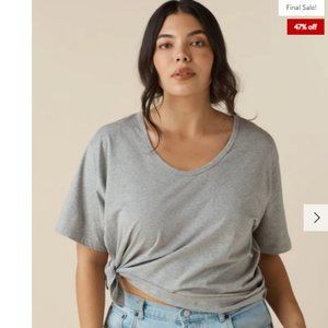 VETTA Convertible Tee Medium (Heather Grey)